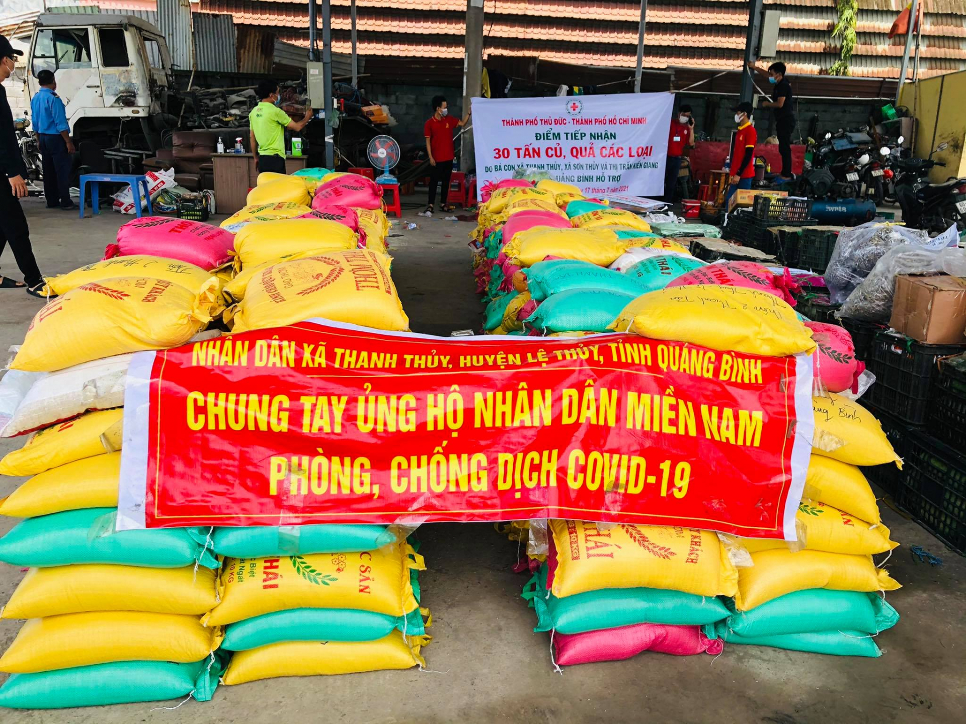 Tấm lòng người dân Quảng Bình hướng về đồng bào đang gặp khó khăn tại T.P Hồ Chí Minh