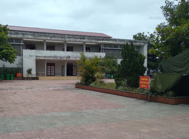 Khu các ly tập trung phòng chống Covid-19 của huyện Lệ Thủy đã được kích hoạt để đón người dân vào cách ly