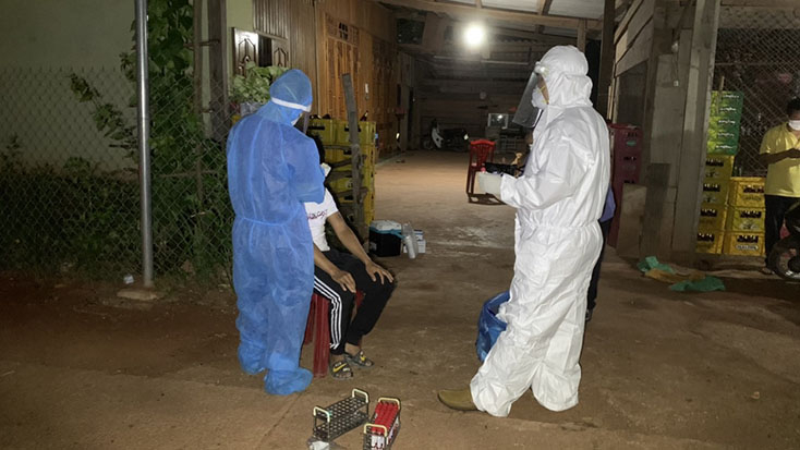 Hoạt động xét nghiệm SARS-CoV-2 đã góp phần quan trọng trong việc kiểm soát dịch bệnh Covid-19 trên địa bàn tỉnh.