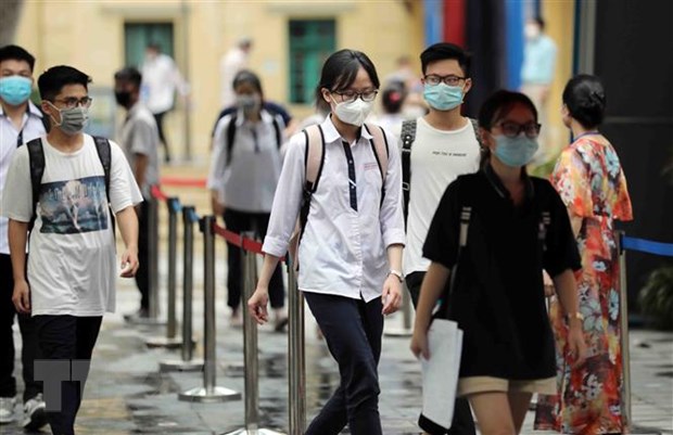 Nhiều trường đại học tại Thành phố Hồ Chí Minh đã tăng chỉ tiêu tuyển sinh bằng phương thức xét học bạ. (Ảnh: Thanh Tùng/TTXVN)