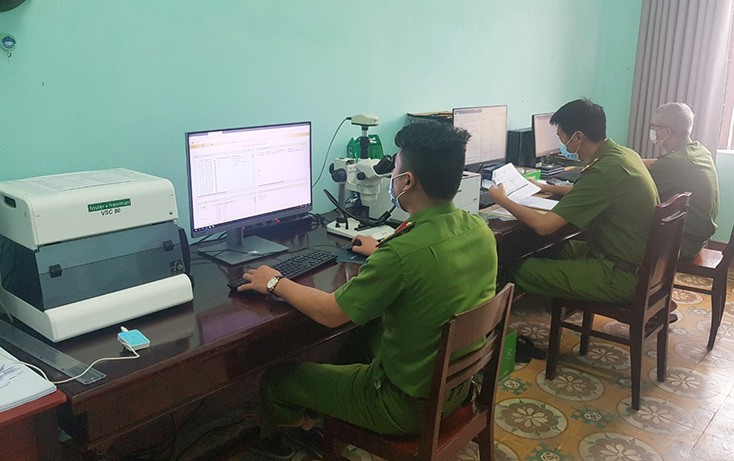 Phần mềm giám định tư pháp góp phần đẩy mạnh ứng dụng, phát triển công nghệ thông tin trong công tác của Phòng PC09.