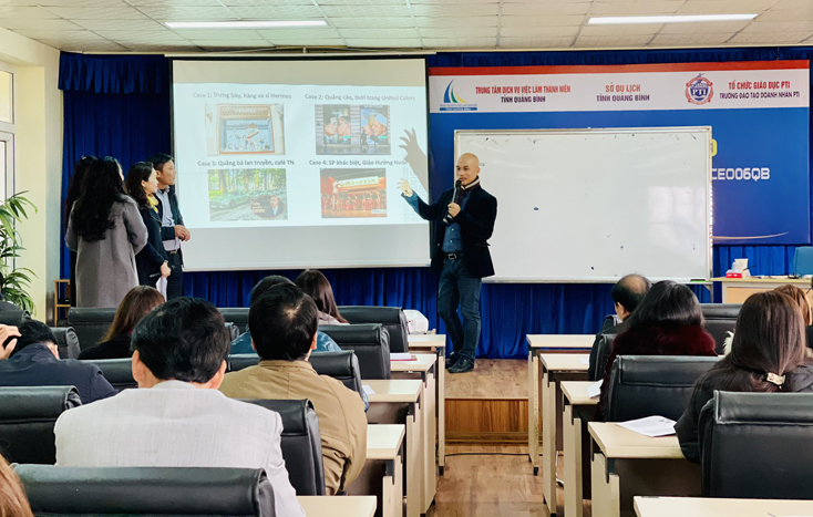 Các chương trình đào tạo, tư vấn trực tiếp cho các DN góp phần nâng cao năng suất lao động cho các DN. 