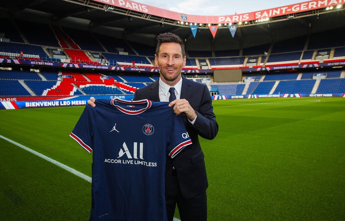 Lionel Messi chính thức đầu quân của PSG. (Nguồn: psg.fr)
