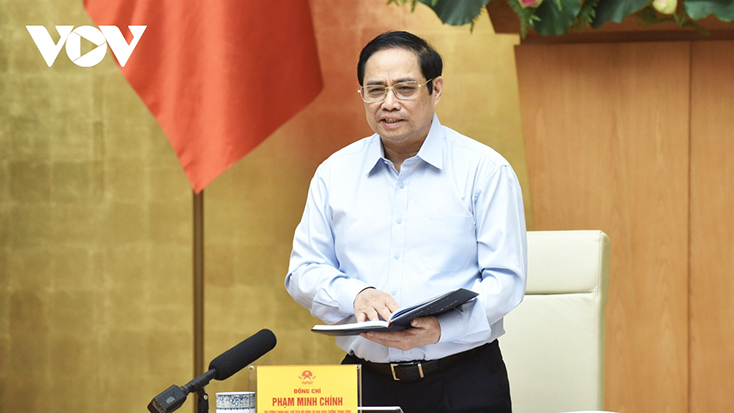 Thủ tướng Phạm Minh Chính phát biểu.