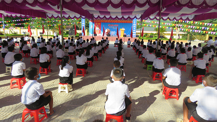 Các trường học đang tích chuẩn bị phương án, kịch bản để tổ chức lễ khai giảng năm học mới vui tươi, an toàn.