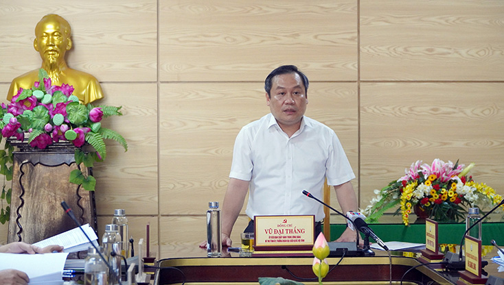  Đồng chí Bí thư Tỉnh ủy Vũ Đại Thắng: Tập trung vào mục tiêu chính là nâng cao chất lượng giáo dục và bảo đảm an toàn trước dịch bệnh Covid-19.