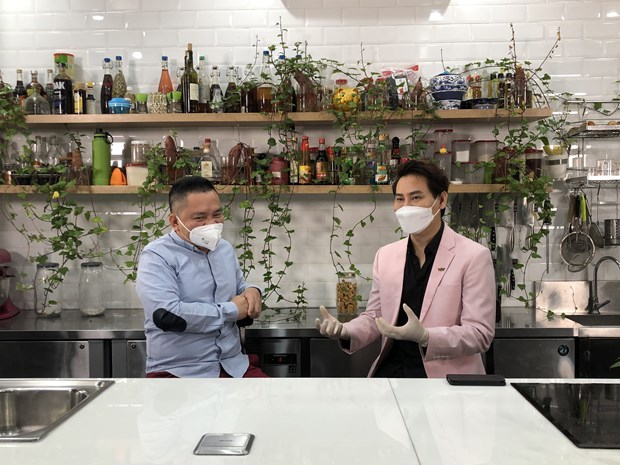  Cảnh quay thực hiện tại Thành phố Hồ Chí Minh. (Ảnh: VTV)