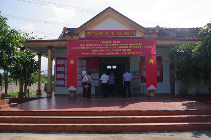Nhiều nhà văn hóa thôn, tổ dân phố trên địa bàn TP. Đồng Hới chưa đạt chuẩn theo quy định của Bộ Văn hóa-Thể thao và Du lịch.