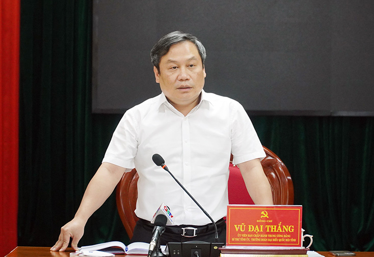 Đồng chí Bí thư Tỉnh ủy Vũ Đại Thắng: Tạo mọi điều kiện thuận lợi để Đồng Hới phát triển, là đô thị động lực của tỉnh