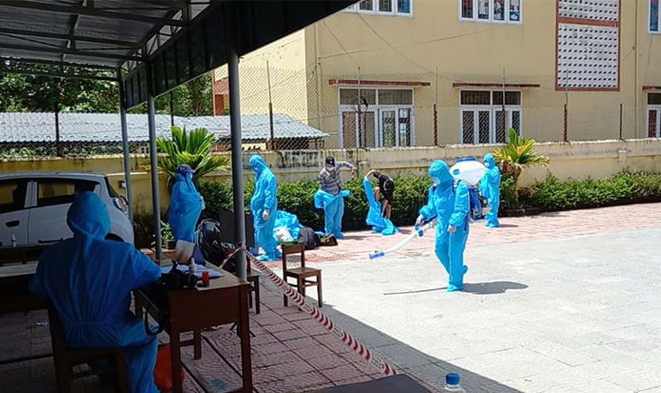 Điểm cách ly tập trung thứ 2 đáp ứng nhu cầu cho gần100 công dân