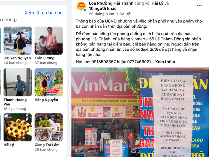  “Loa phường Hải Thành” và những thông tin hữu ích, góp phần chống dịch hiệu quả