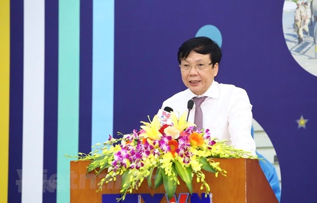  Ông Hồ Quang Lợi, Phó Chủ tịch Thường trực Hội Nhà báo Việt Nam. (Ảnh: Minh Quyết/TTXVN)