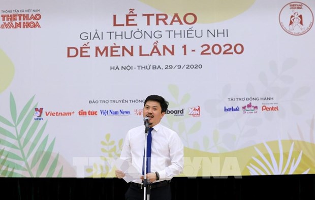  Tổng biên tập Báo Thể thao&Văn hóa Lê Xuân Thành. (Ảnh: TTXVN)