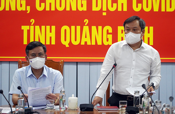 Đồng chí Bí thư Tỉnh ủy Vũ Đại Thắng: Thực hiện nới lỏng giãn cách xã hội trên cơ sở bảo đảm an toàn phòng chống dịch