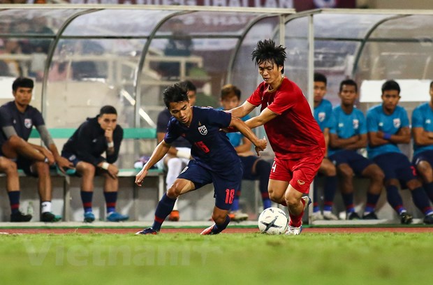  Mô tả ảnh Thái Lan và Việt Nam không gặp nhau tại vòng bảng AFF Cup ở bốn kỳ gần nhất. (Ảnh: Hiển Nguyễn/Vietnam+)