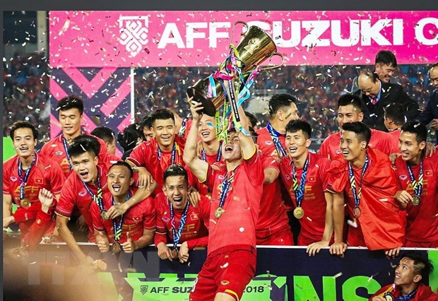  AFF Cup 2020 diễn ra theo thể thức thi đấu tập trung. (Ảnh: TTXVN) 