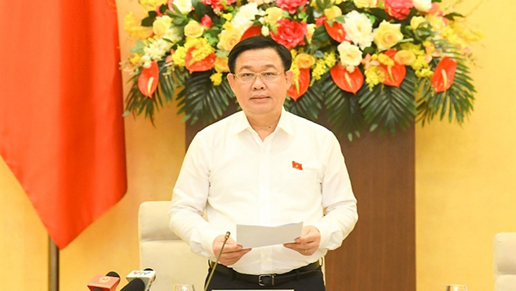 Chủ tịch Quốc hội Vương Đình Huệ:  