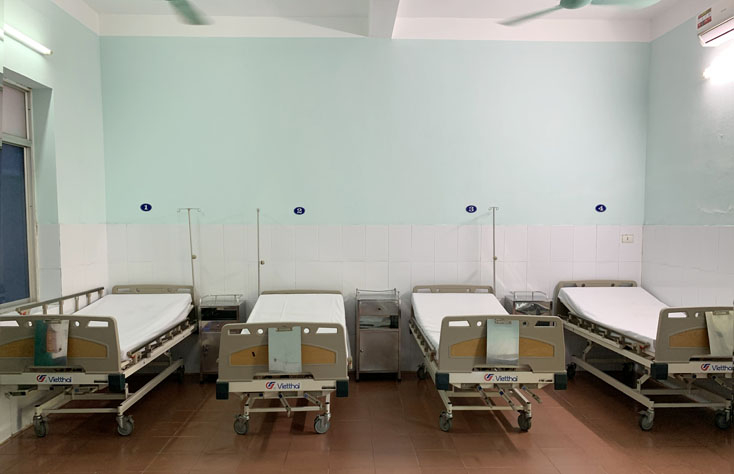 Bệnh viện đa khoa TP. Đồng Hới đã sẵn sàng đón nhân dân đến khám chữa bệnh vào sáng mai 1-10.