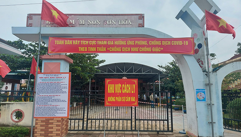 Khu cách ly tập trung xã Sơn Hóa, huyện Tuyên Hóa đã được chuẩn bị chu đáo, sẵn sàng đón công dân về cách ly tập trung