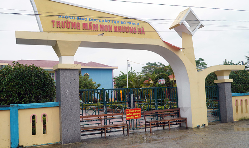 Khu CLTT Trường mầm non Khương Hà đã thực hiện tốt công tác đón và cách ly bà con về từ TP. Hồ Chí Minh và các tỉnh phía Nam