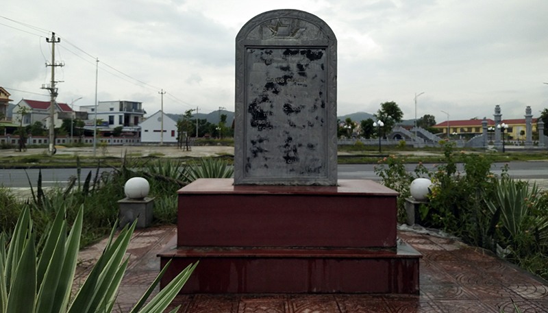 Di tích lịch sử khởi đầu tuyến đường Hồ Chí Minh trên biển ở ngã ba Thanh Khê, xã Thanh Trạch (Bố Trạch)