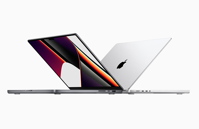 Thiết kế của mẫu MacBook Pro mới. Ảnh: Apple