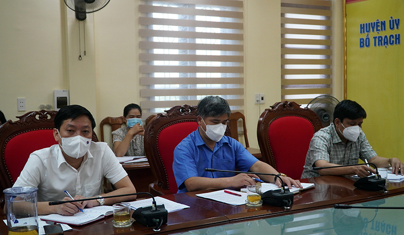 Đại biểu tham dự buổi làm việc