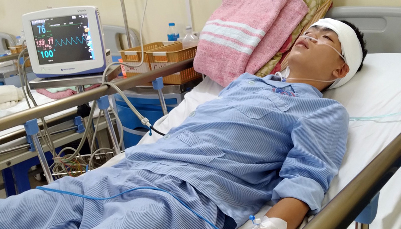 Bệnh nhân Bùi Mạnh Cường.