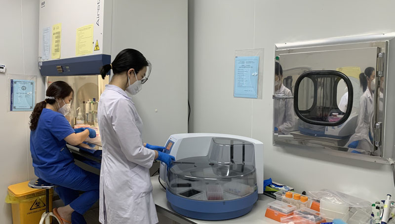 Xét nghiệm sàng lọc SARS-CoV-2.