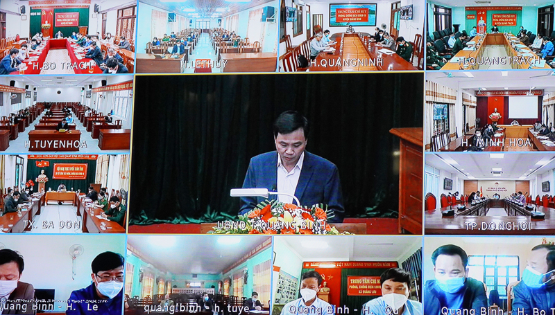 Các điểm cầu địa phương.