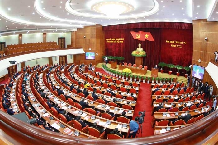  Hình ảnh tại Hội nghị Trung ương 4, khóa XIII. 