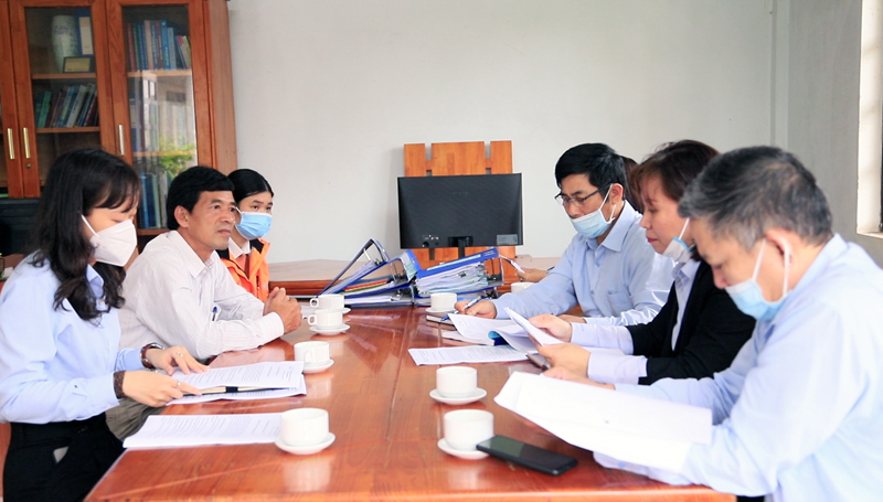 Sở KH-CN tiến hành kiểm tra tiến độ dự án thuộc Chương trình nông thôn miền núi do Công ty cổ phần Tư vấn và Đầu tư Long Giang Thịnh thực hiện.