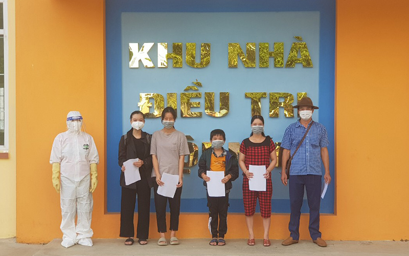 Nhiều bệnh nhân Covid-19 tại Bệnh viện đa khoa Minh Hóa đã được điều trị khỏi bệnh và xuất viện.