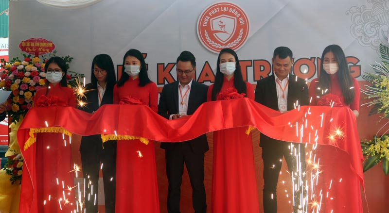 Lễ cắt băng khai trương Văn phòng Thừa phát lại Đồng Hới.