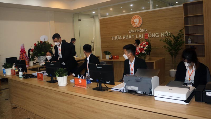 Văn phòng Thừa phát lại Đồng Hới chính thức khai trương và đi vào hoạt động ngày 13-11-2021.