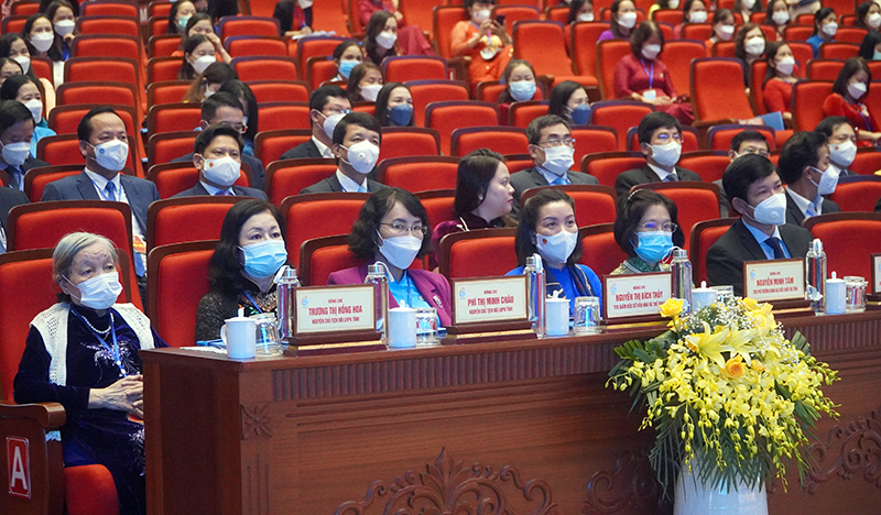 Đại biểu dự đại hội.