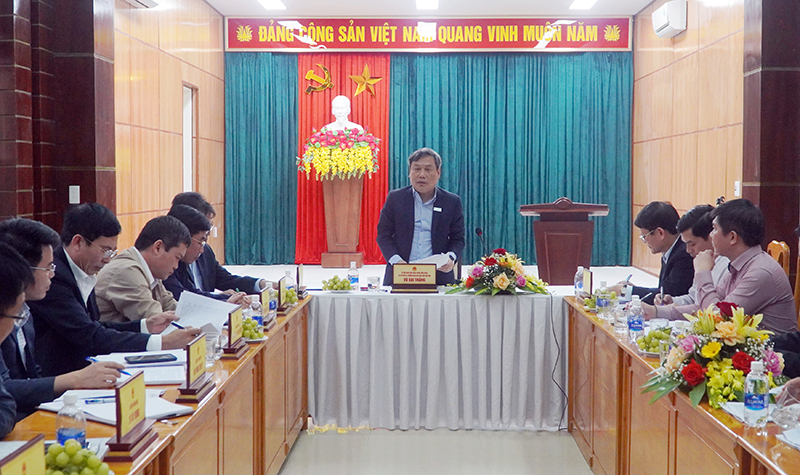 Toàn cảnh buổi làm việc