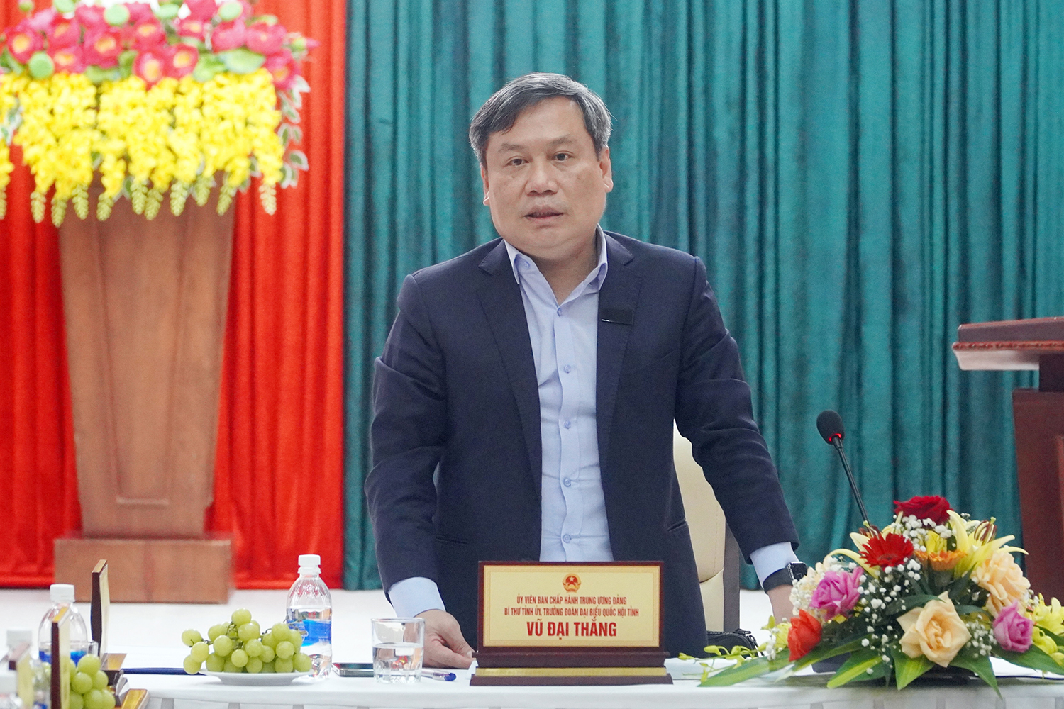 Đồng chí Bí thư Tỉnh ủy Vũ Đại Thắng: Thay đổi cách tiếp cận, vận hành, phát huy hiệu quả các khu kinh tế, khu công nghiệp