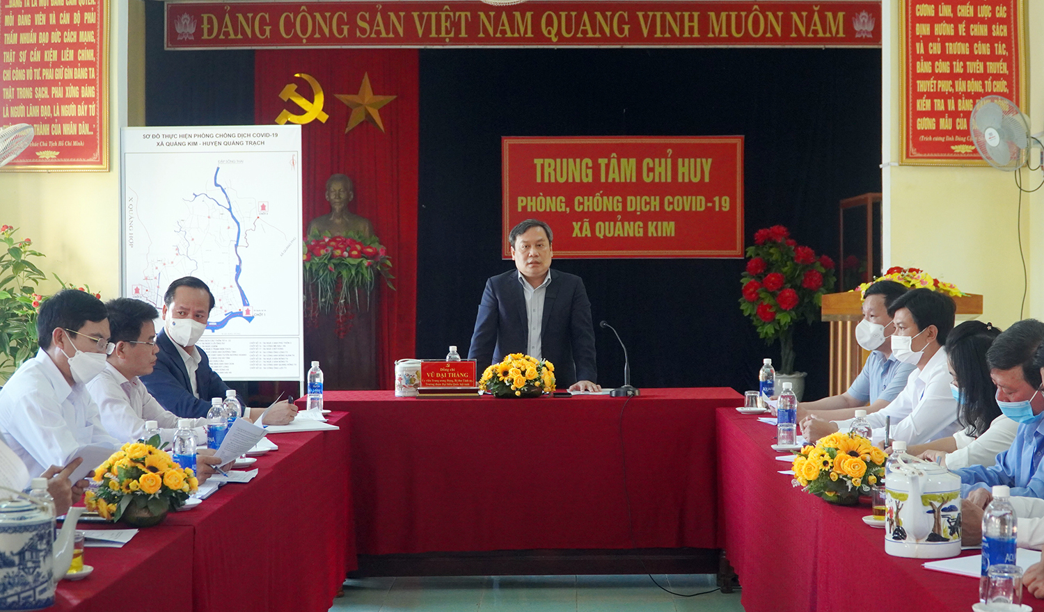 Toàn cảnh buổi làm việc