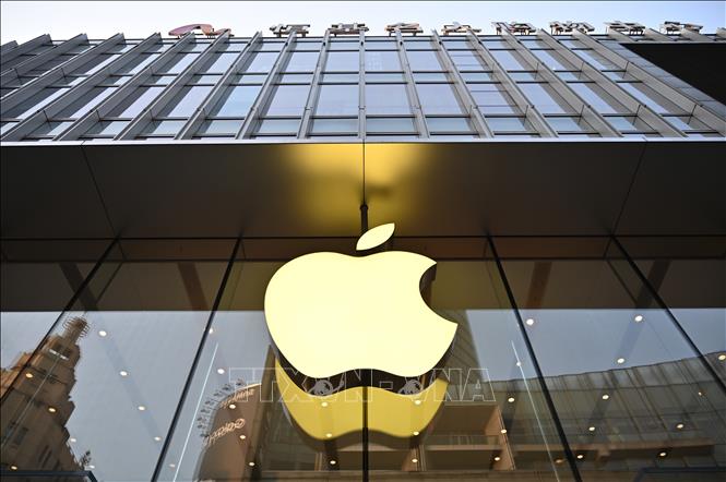 Biểu tượng Apple. Ảnh: AFP/TTXVN