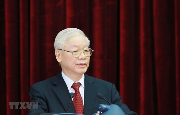 Tổng Bí thư Nguyễn Phú Trọng. (Ảnh: Phương Hoa/TTXVN)