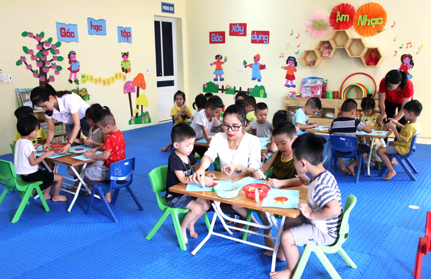 Cần nghiên cứu chính sách hỗ trợ cho các cơ sở giáo dục mầm non ngoài công lập 