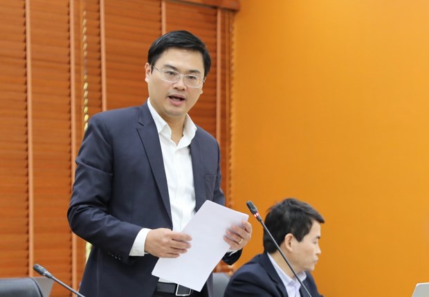  Tiến sỹ Đặng Văn Huấn thông tin tại Tọa đàm. (Ảnh: BTC)