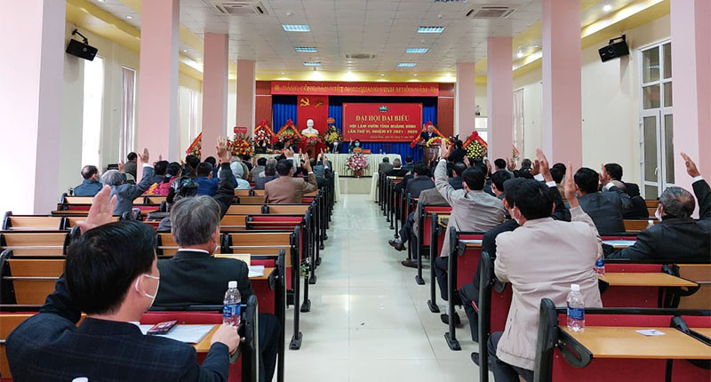 Đại hội biểu quyết bầu BCH nhiệm kỳ 2021-2026