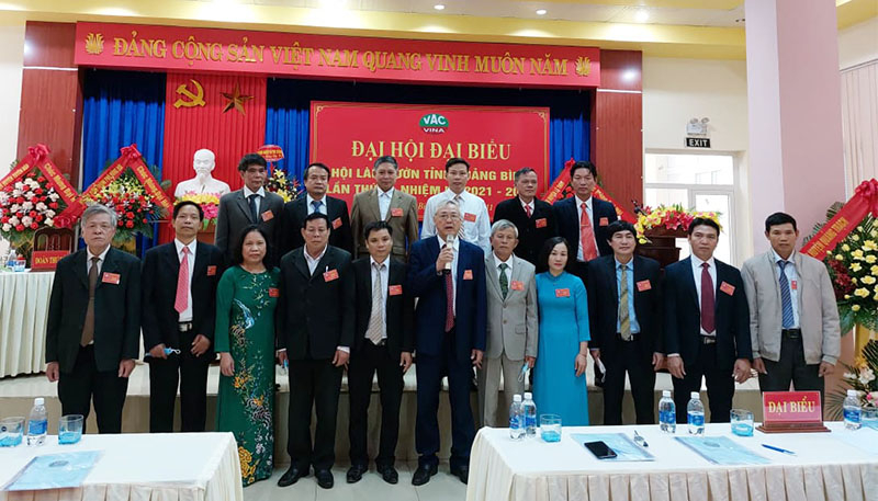 BCH Hội Làm vườn tỉnh, khóa VI, nhiệm kỳ 2021-2026