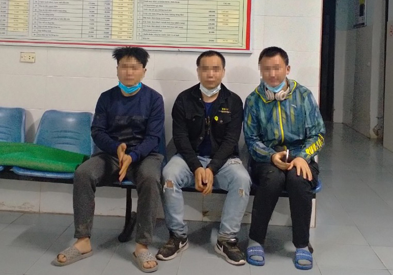3 người mang quốc tịch Trung Quốc nhập cảnh trái phép vào Việt Nam bị bắt giữ.