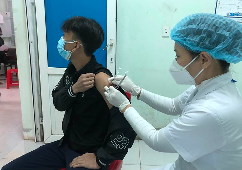 Quy trình tiêm được thực hiện nghiêm túc, chặt chẽ