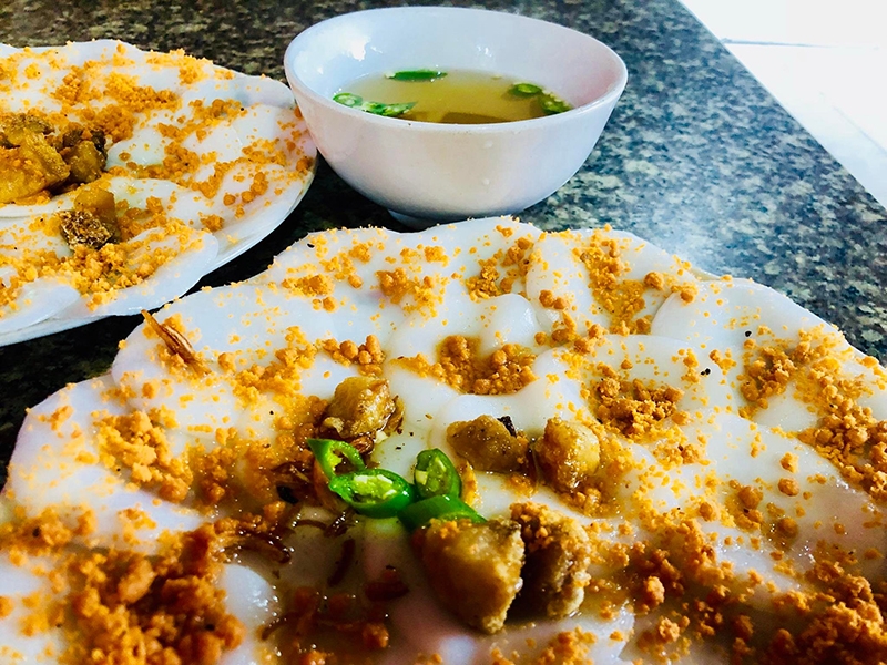 Bánh bèo của người Cộn. 