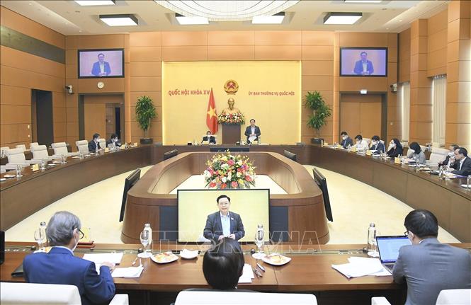 Quang cảnh cuộc làm việc. Ảnh: TTXVN