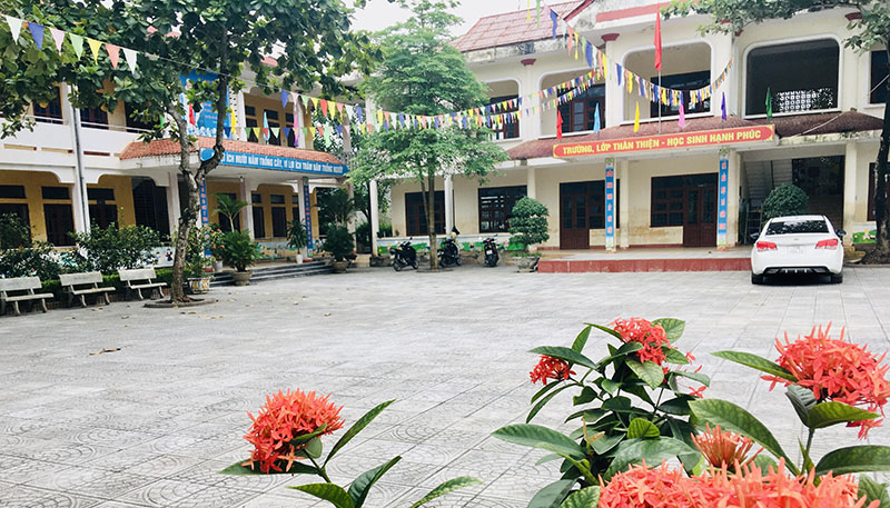  Hệ thống cơ sở vật chất Trường tiểu học Bắc Sơn ngày càng đáp ứng nhu cầu dạy và học theo hướng khang trang, hiện đại. 